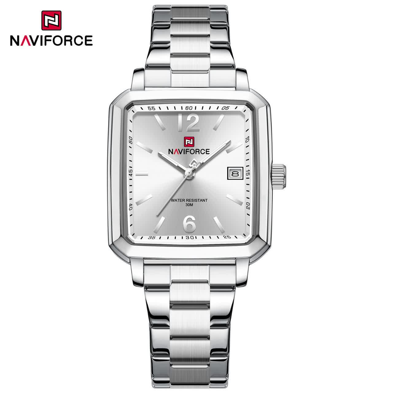 ساعت مچي عقربه اي زنانه نيوي فورس NAVIFORCE مدل Nf9252 اصلي