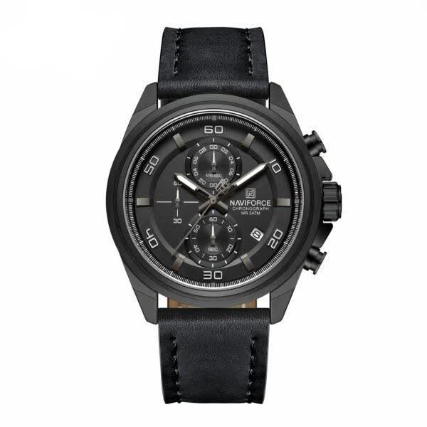 ساعت مچي کرنوگراف مردانه نيوي فورس NAVIFORCE مدل Nf8075 موتور ژاپن