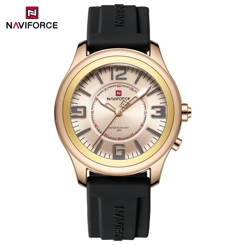 ساعت مچي عقربه اي مردانه نيوي فورس NAVIFORCE مدل Nf9256 موتور ژاپن